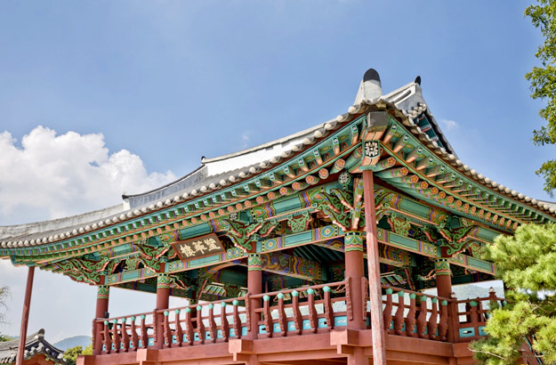 금성관전경