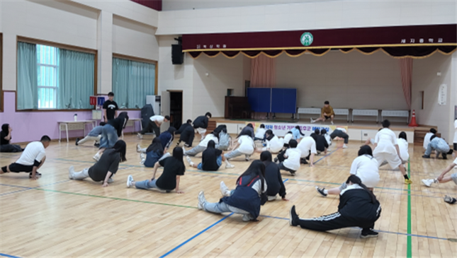 청소년 거북목 증후군 예방 교실