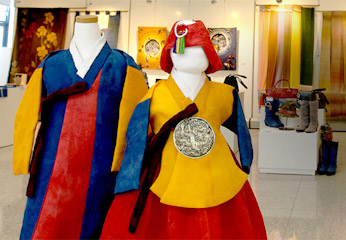 천연염색 한복