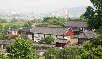 하늘에서 내려다본 남평향교