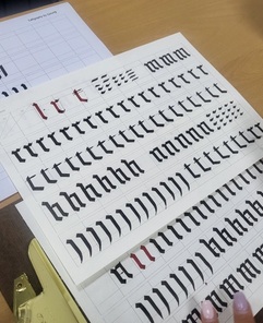[2023년 가을학기] 올리샘의 딥펜캘리그래피