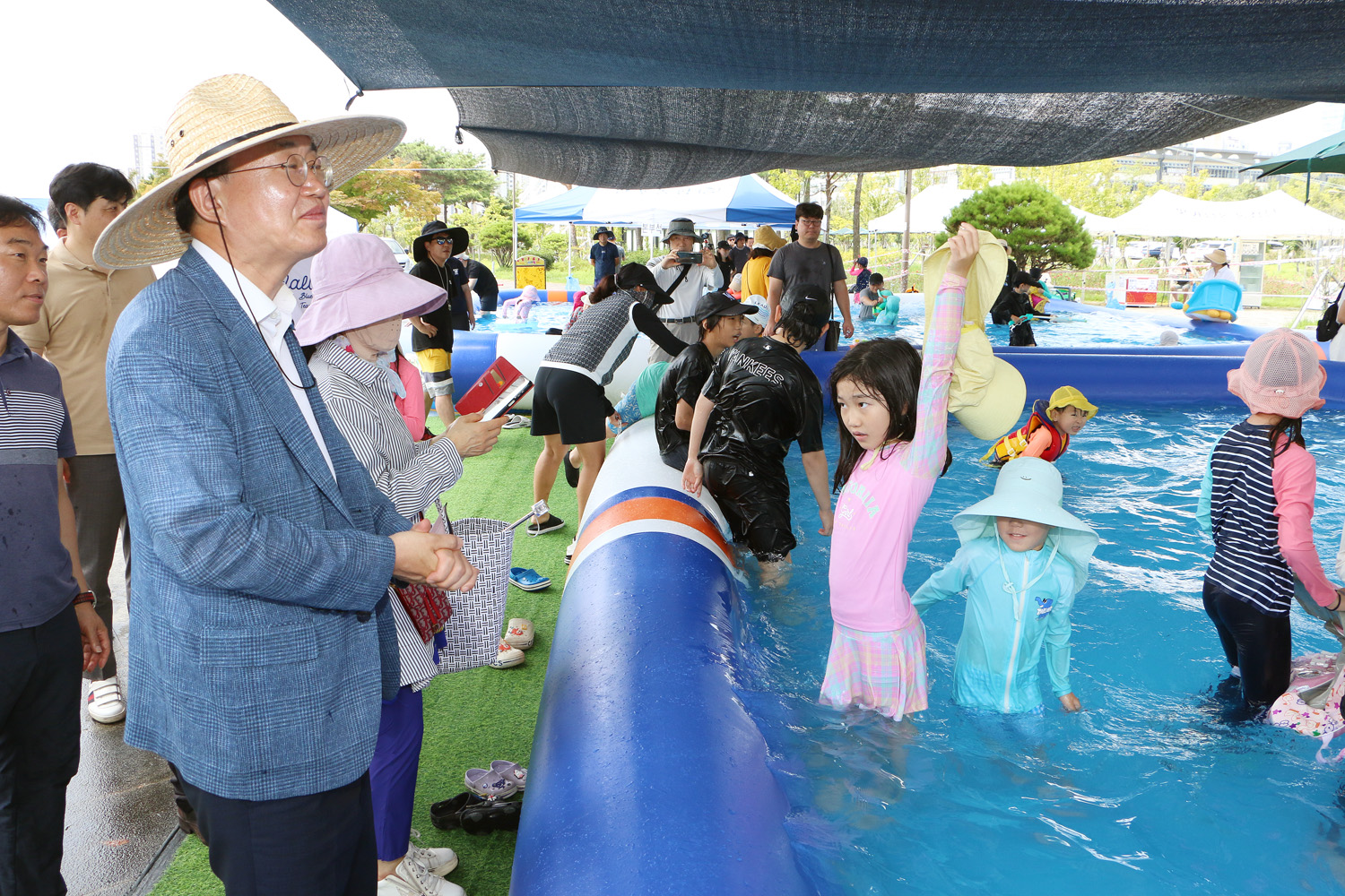 “한여름 도심에서 물놀이 축제” 남평 드들섬 페스티벌 개최
