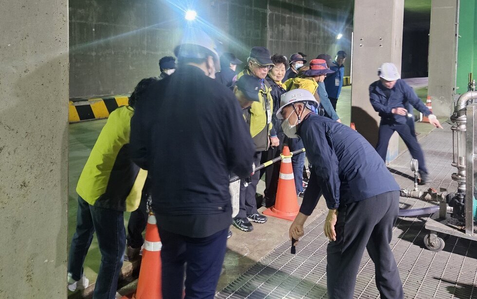 나주시, 공공하수처리시설 외부 견학 발길 줄이어 