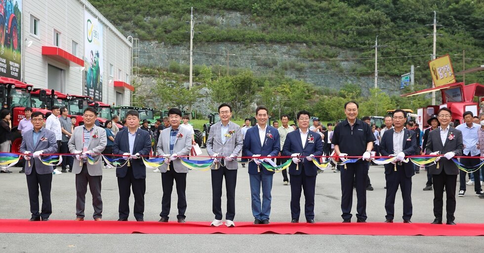 나주시, 세계적 농기계 브랜드 ㈜티와이엠 호남플라자 개소