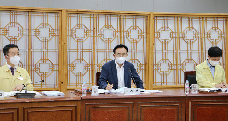 안전도시건설국 주요업무 상반기 실적 & 하반기 계획 보고회