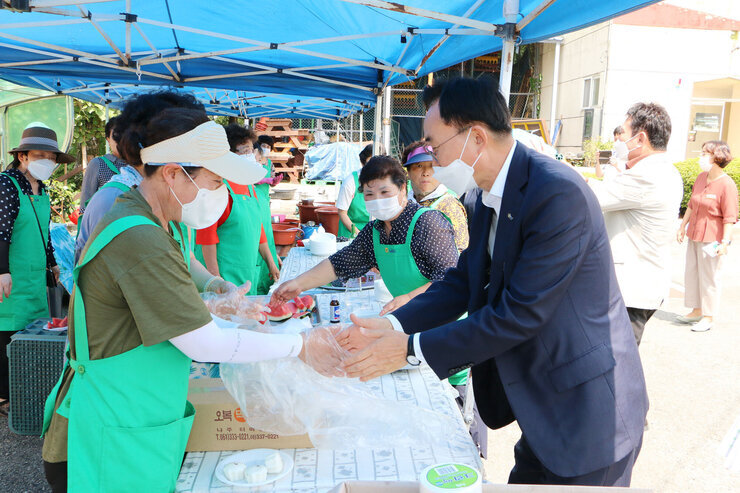 새마을부녀회 삼계탕 봉사