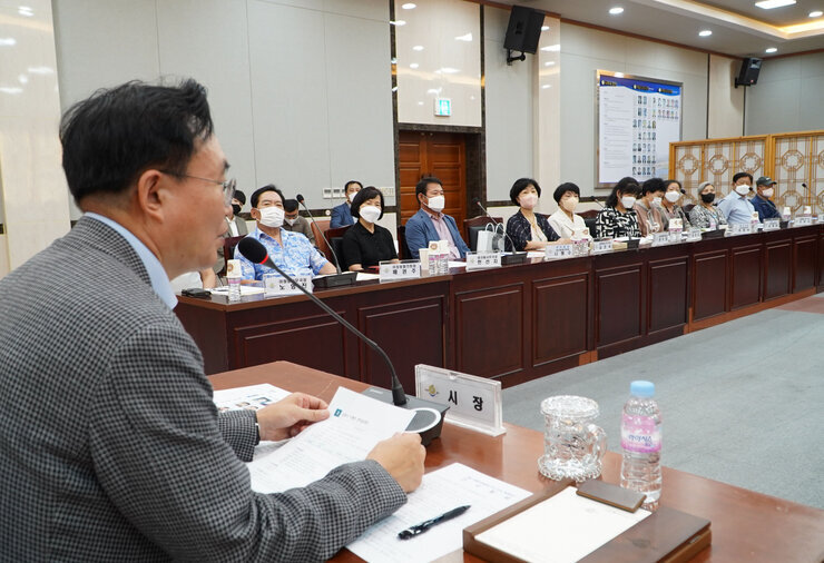 8월 중 이.통장 연합회 월례회의