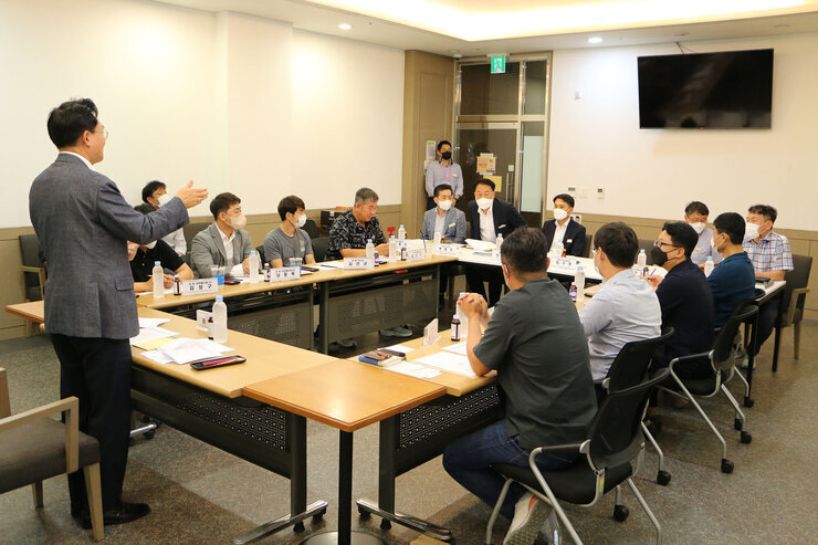 빛가람동 아파트 대표자 협의회 간담회