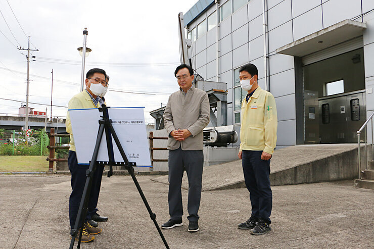 태풍 힌남노 대비 현장 점검