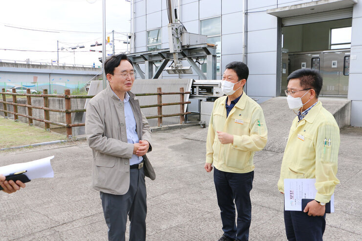 태풍 힌남노 대비 현장 점검