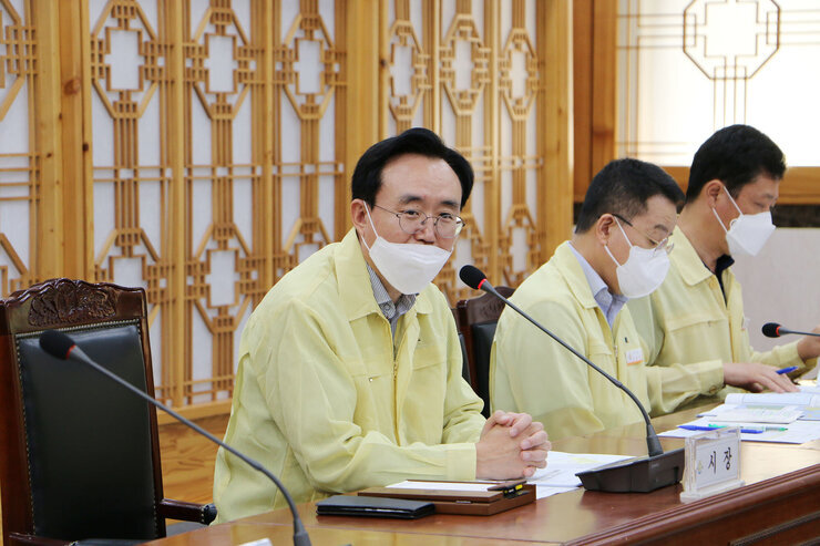 태풍 '힌남노' 대비 판단, 대처 점검회의