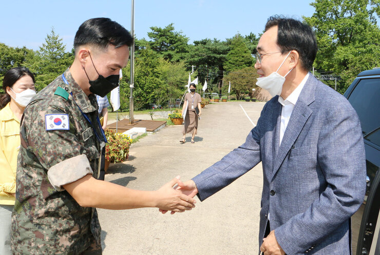 추석맞이 군부대 위문