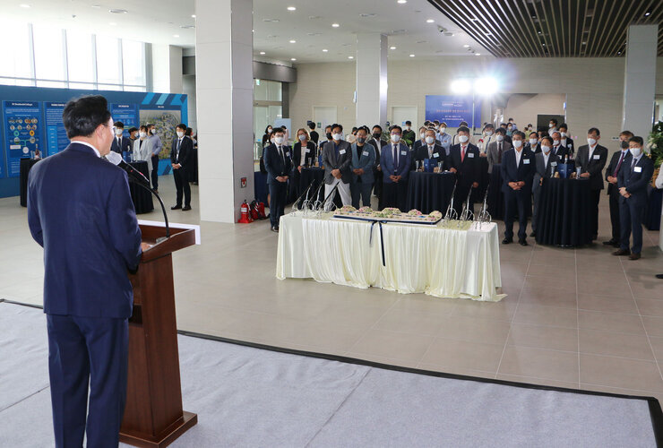 켄택 - 프라운호퍼 연구소 개소식