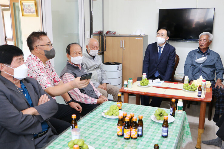 남평읍 남극당 경로당 현장방문