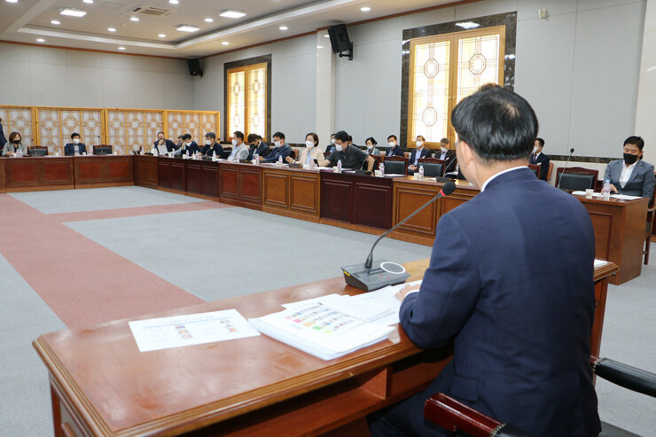 민선8기 취임100일 나주지역 언론인과 간담회