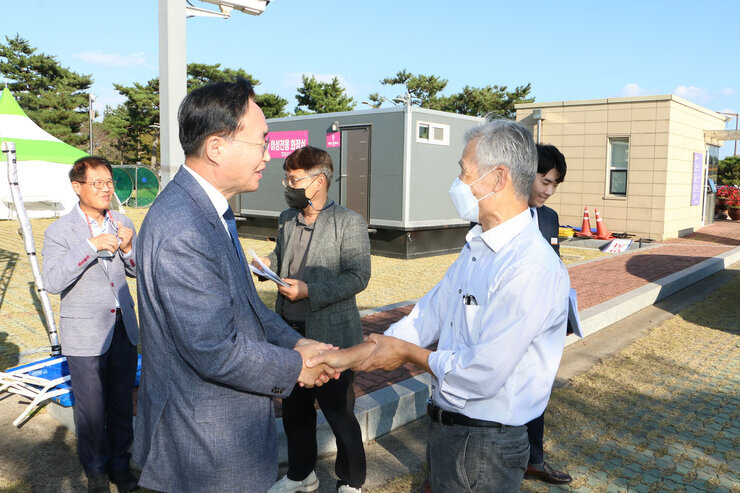 마한문화제 준비사항 현장점검