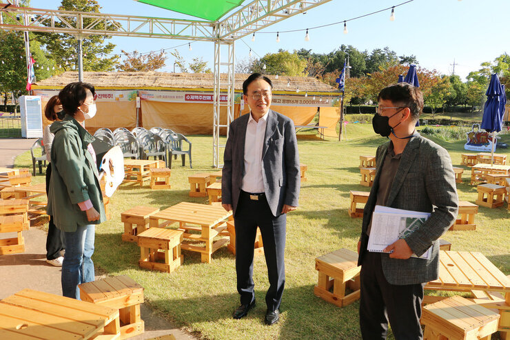 마한문화제 준비사항 현장점검