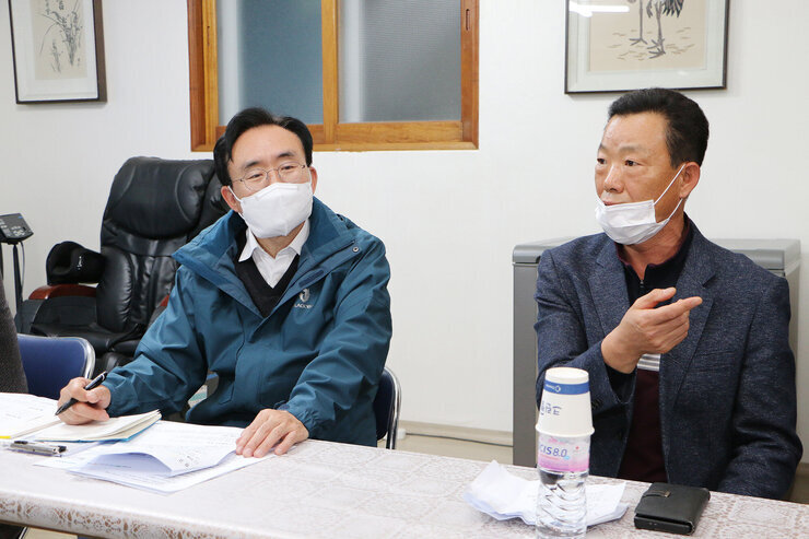 시장과 함께하는 야죽마을 좌담회