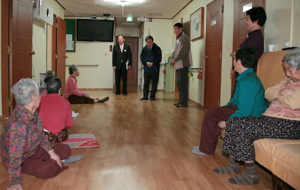 나주시, 설 명절 시설 위로 방문.JPG