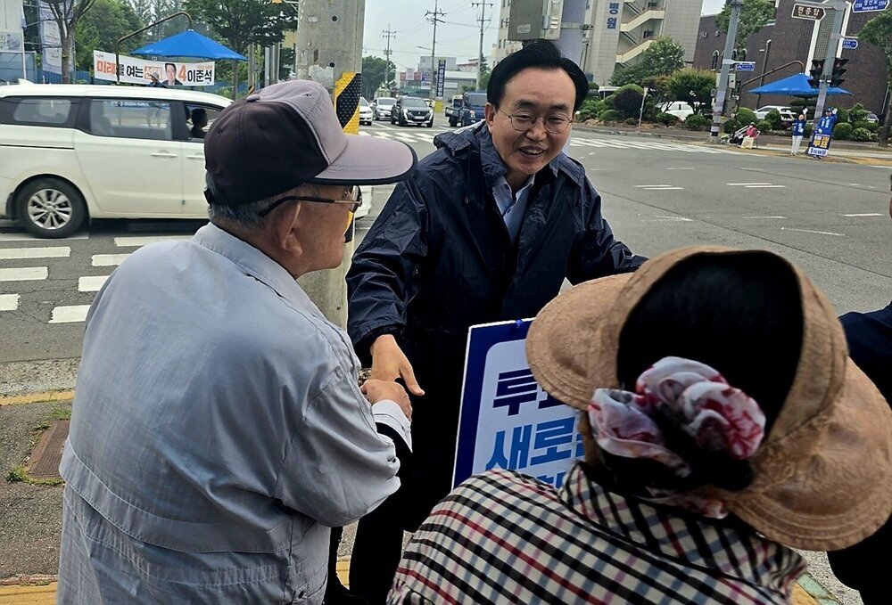 ‘대선 본투표 D-1’ 윤병태 나주시장, 투표 독려 막바지 온 힘