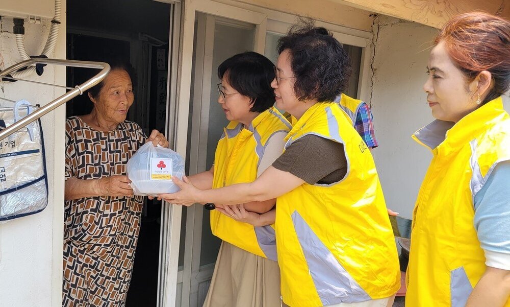 나주시 다시면지사협, ‘건강한 밥상’ 밑반찬 지원