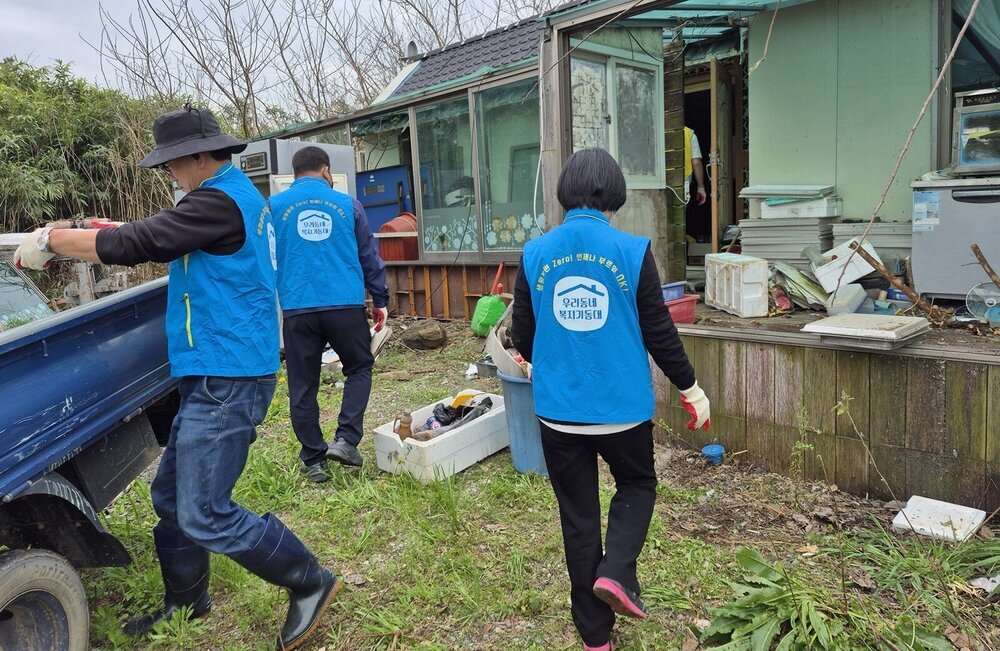 나주시 동강면지사협, 독거 청장년 가구 주거환경 개선 나서
