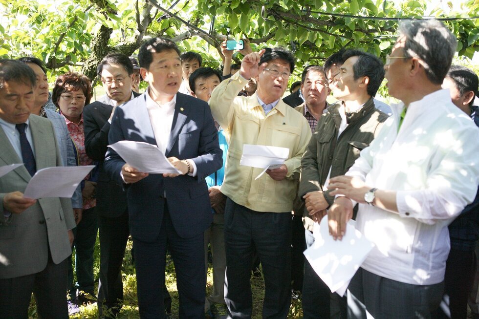 과수 피해농가 방문 3.JPG