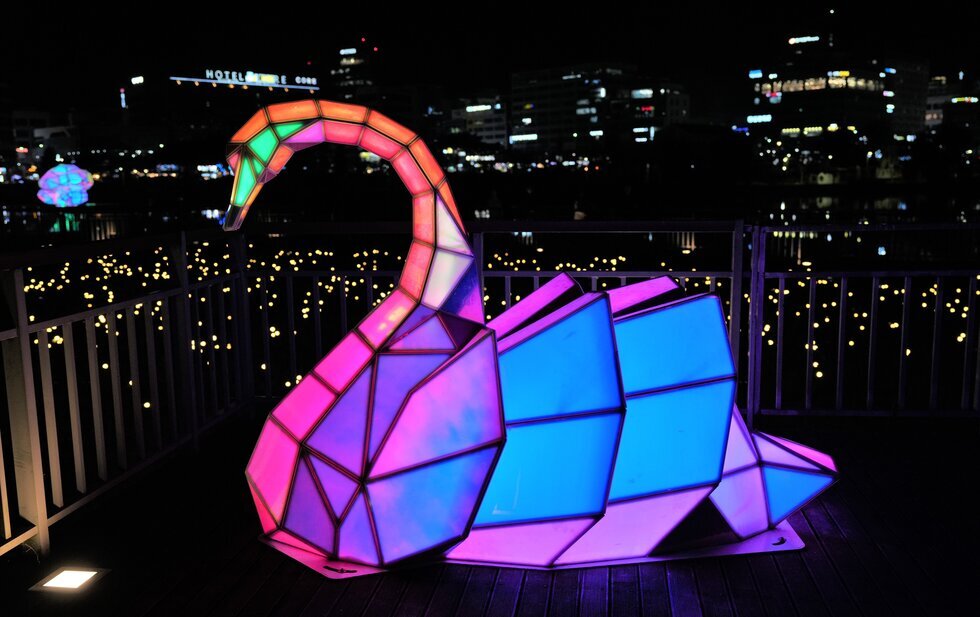 빛정원 페스타 전시 조형물