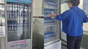 나주시 송월동, 무더운 여름 생수 나눔 실천