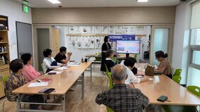 나주시, ㈜풍산파워텍서 동부노인복지관 물품 기탁 받아