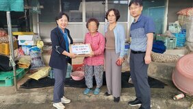 나주시 다시면의 추석맞이 ‘따뜻한 손길 나눔 릴레이’