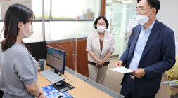 동강면 주요현안사업 관련 현장방문