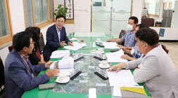 동강면 주요현안사업 관련 현장방문