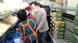 추석 명절 배선과장 방문