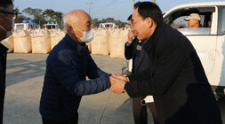 공공비축미 수매현장 방문