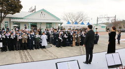 제104주년 삼일절 기념식 시립예술단의 기념공연 모습 전면