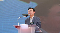 多가치 어울림 한마당 기념식 나주시장의 축사모습 근접촬영