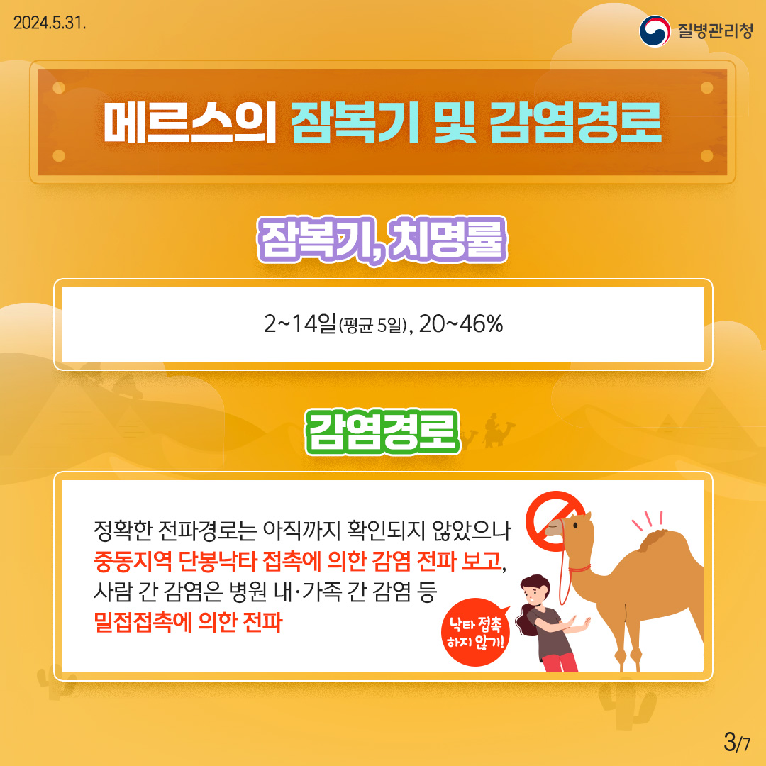 메르스 예방수칙