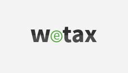 위택스(wetax) 로고