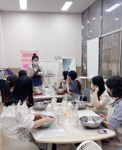 직장인! 퇴근 후 특별한 만남(3차) - 버블배스밤 입욕제 만들기 수강 사진