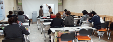 2019년 가을학기 평생학습 프로그램 : 실로 짓는 꿈, 야생화 자수