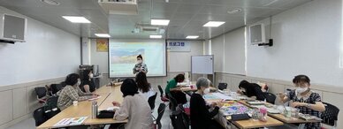 2022년 하반기 프로그램 운영사진-한국전통채색화