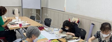 2022년 하반기 프로그램 운영사진-한국전통채색화