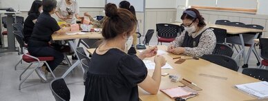 2022년 하반기 프로그램 운영사진-퀼트랑 힐링바느질