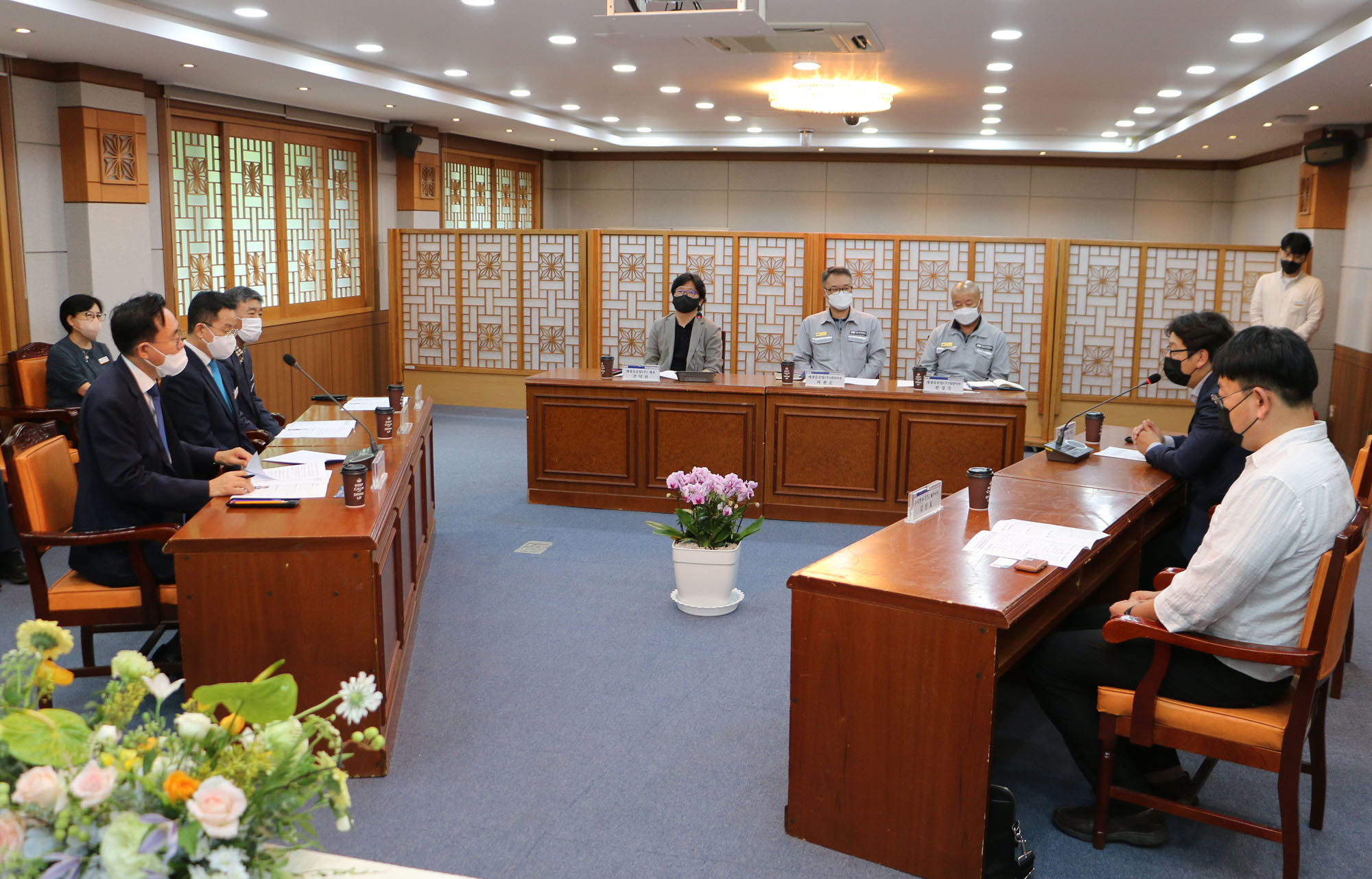 투자협약 체결식 - 대상중공업(주), (주)긴트