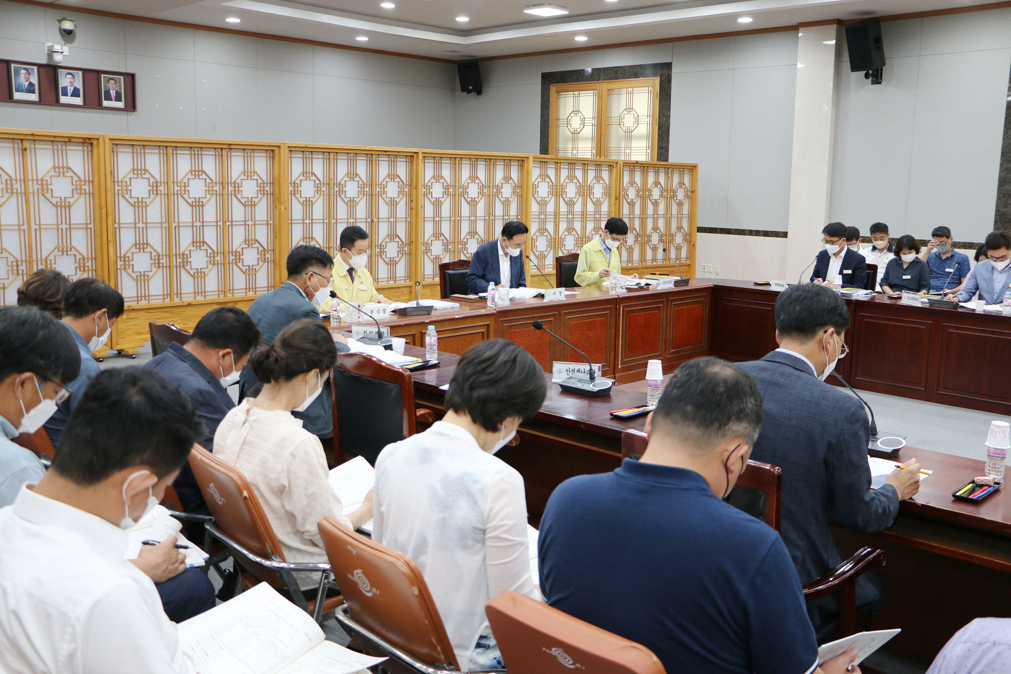 안전도시건설국 주요업무 상반기 실적 & 하반기 계획 보고회