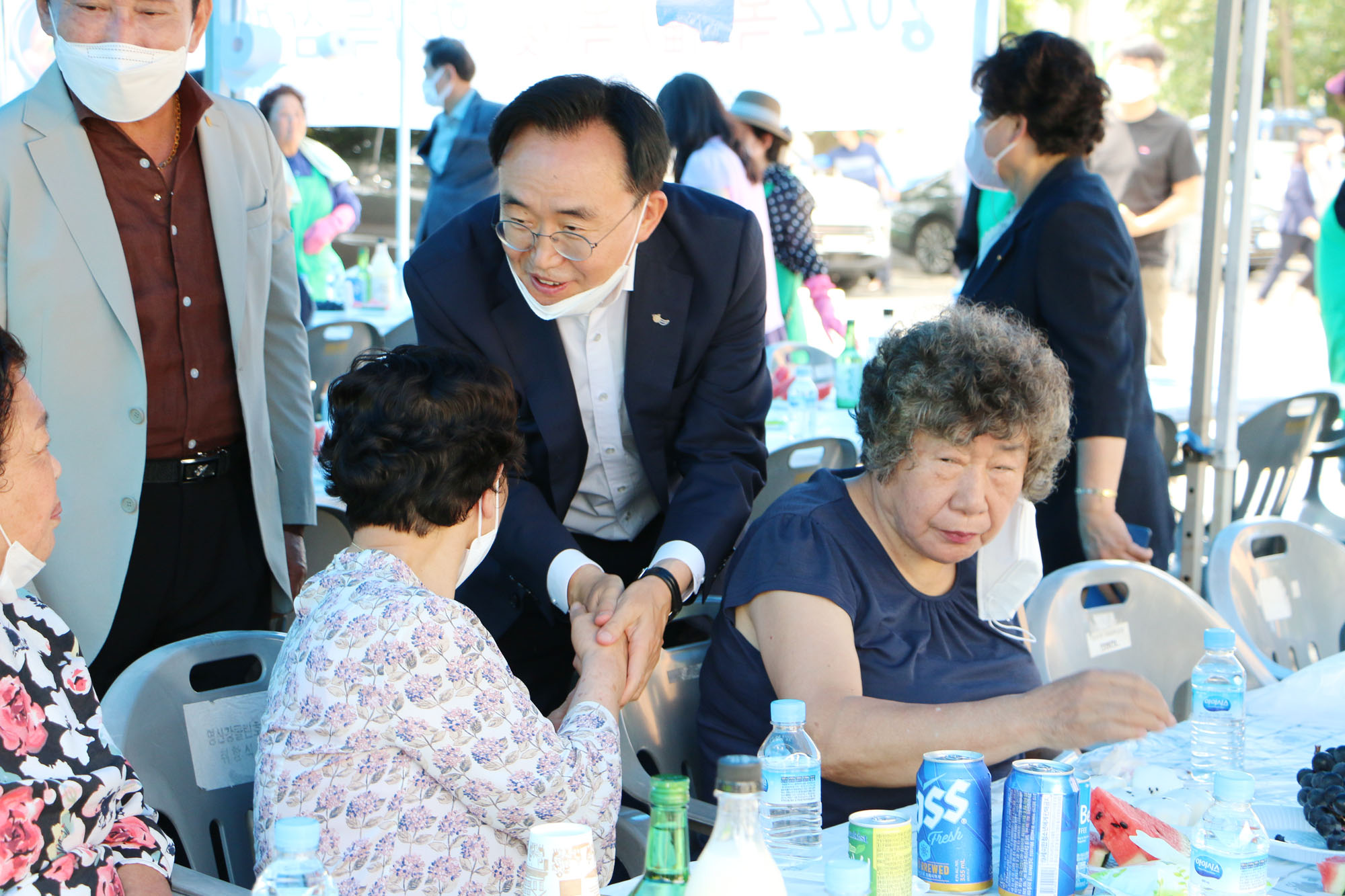 새마을부녀회 삼계탕 봉사