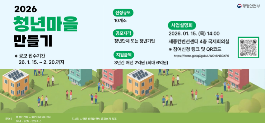 청년마을사업설명회