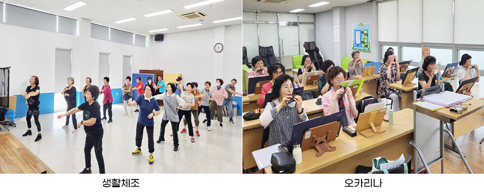 생활체조, 오카리나