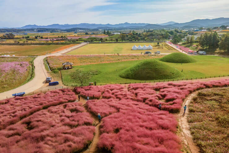 [드론-우수상] 고분군의 가을-김범용